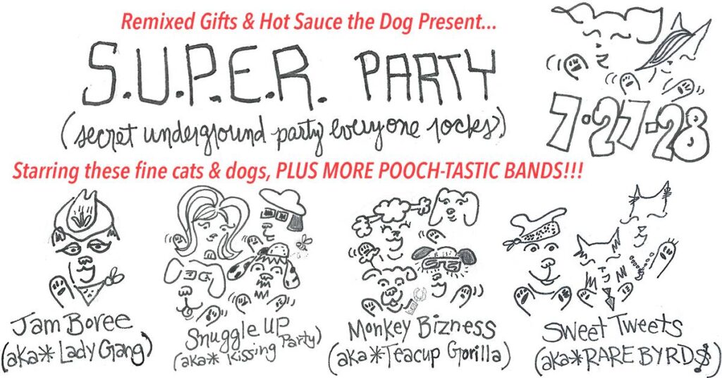 SUPER PARTY flyer 2018